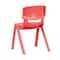 Flash Furniture Red Plastic Stackable School Chair with 13.25'' Seat Height, PK4 4-YU-YCX4-004-RED-GG - alternate 3